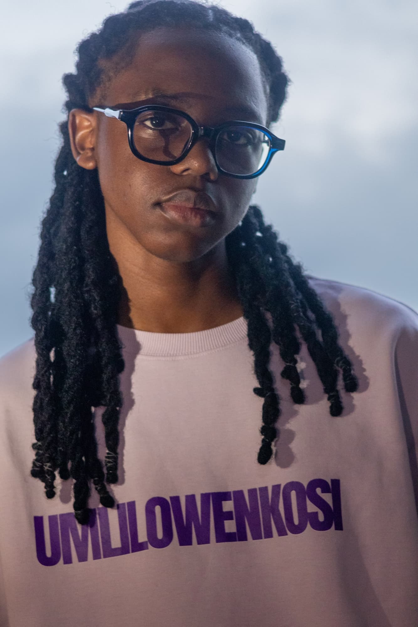 Oversized Essential — Muted Lilac